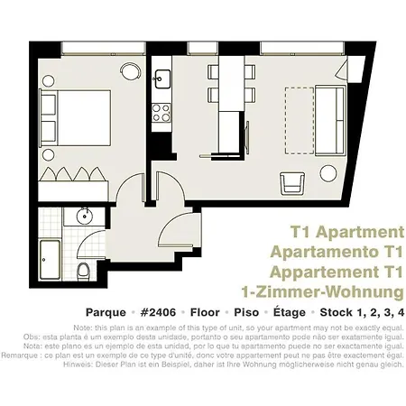 Serviced - Parque Appartement Lissabon