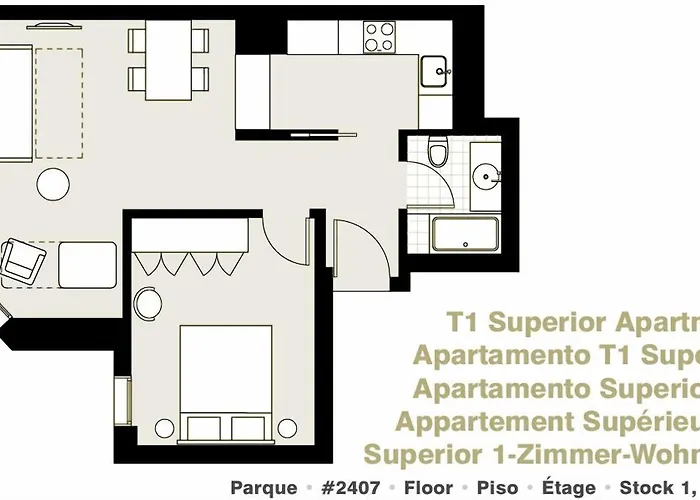 里斯本公园服务式公寓 Lisboa